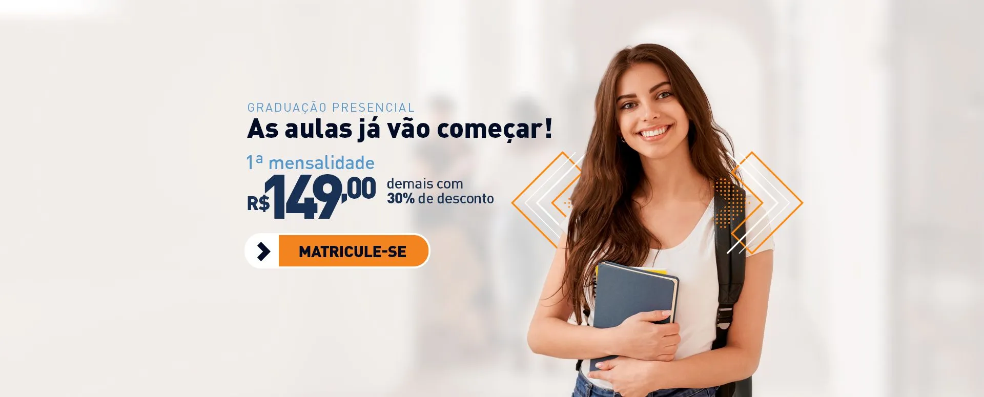 Presencial | Início da aulas