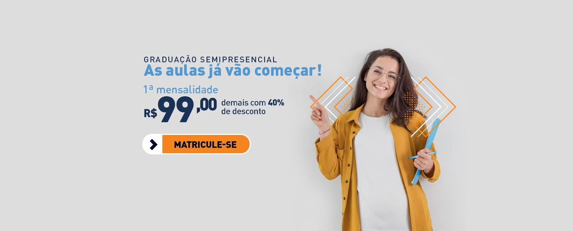 Semipresencial | Início da aulas