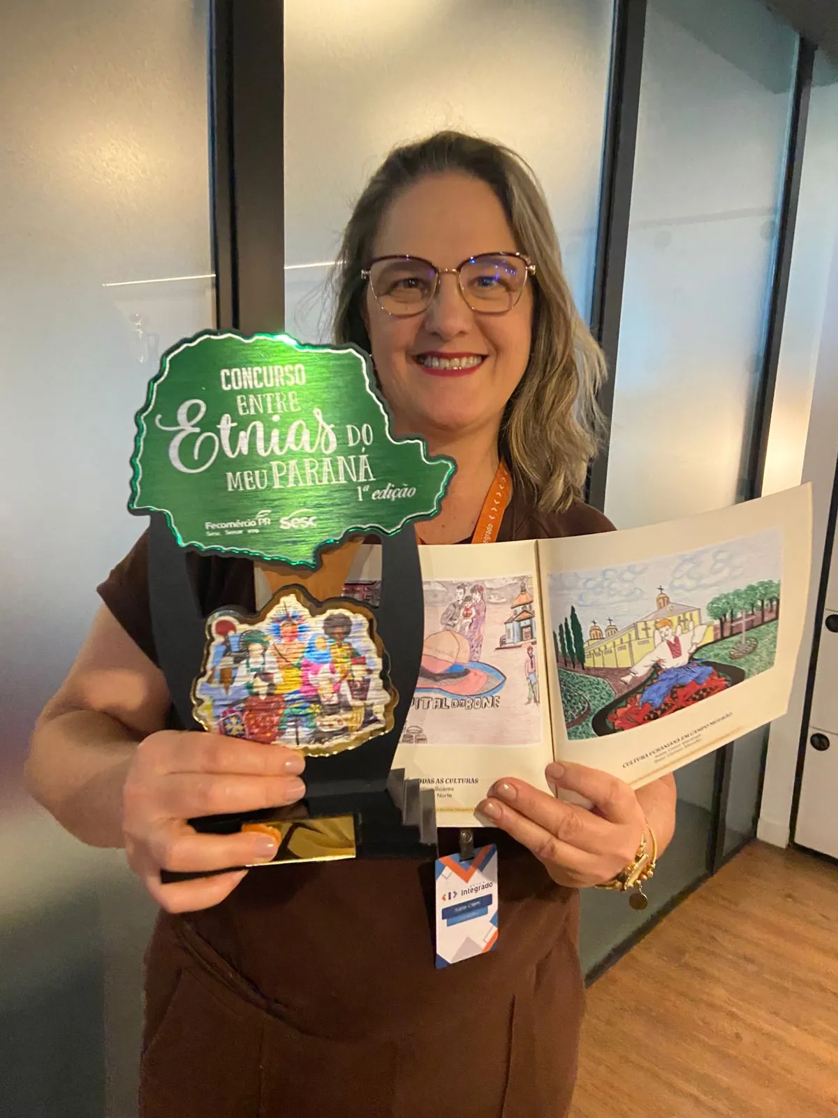 Colaboradora do Grupo Integrado conquista destaque em concurso estadual de ilustrações do Sesc Colaboradora do Grupo Integrado conquista destaque em concurso estadual de ilustrações do Sesc