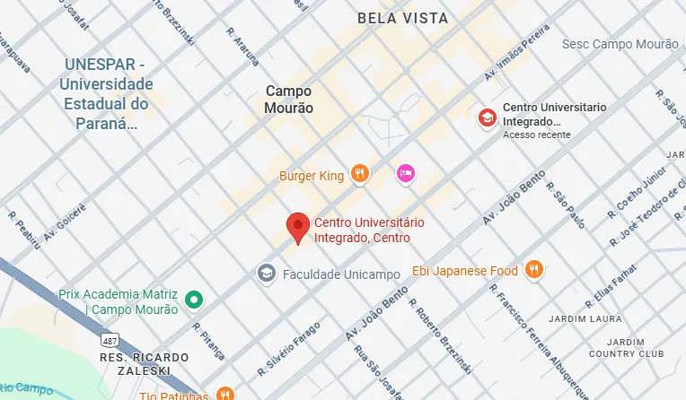 imagem estatica de mapa