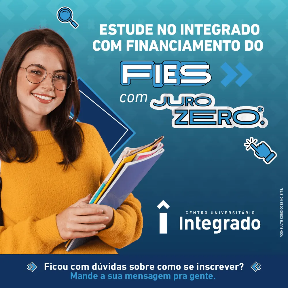 Fies abre inscrições para o segundo semestre; Integrado oferece vagas em Medicina e outros cursos Fies abre inscrições para o segundo semestre; Integrado oferece vagas em Medicina e outros cursos