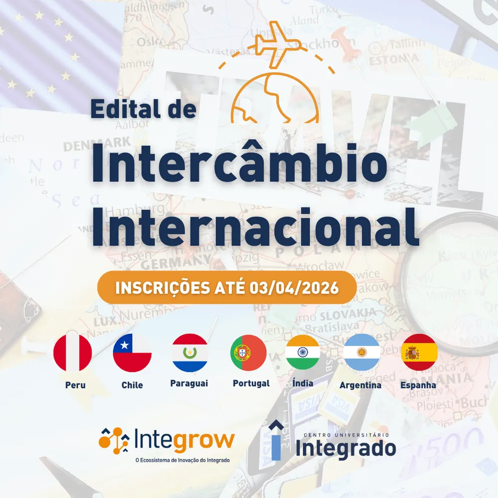 Integrado abre inscrições para intercâmbio em 11 universidades de seis países